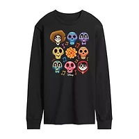 Mens Long Sleeve Coco Graphic T-Shirt