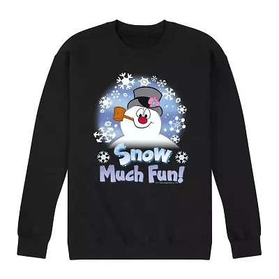 Mens Long Sleeve Frosty the Snowman Sweatshirt