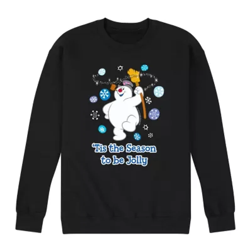 Mens Long Sleeve Frosty the Snowman Sweatshirt