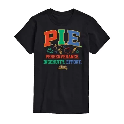 Mens Short Sleeve Abbott Elementary Graphic T-Shirt