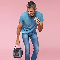 Singing Machine Cube Mini 2-pc. Karaoke Machine Sml668g