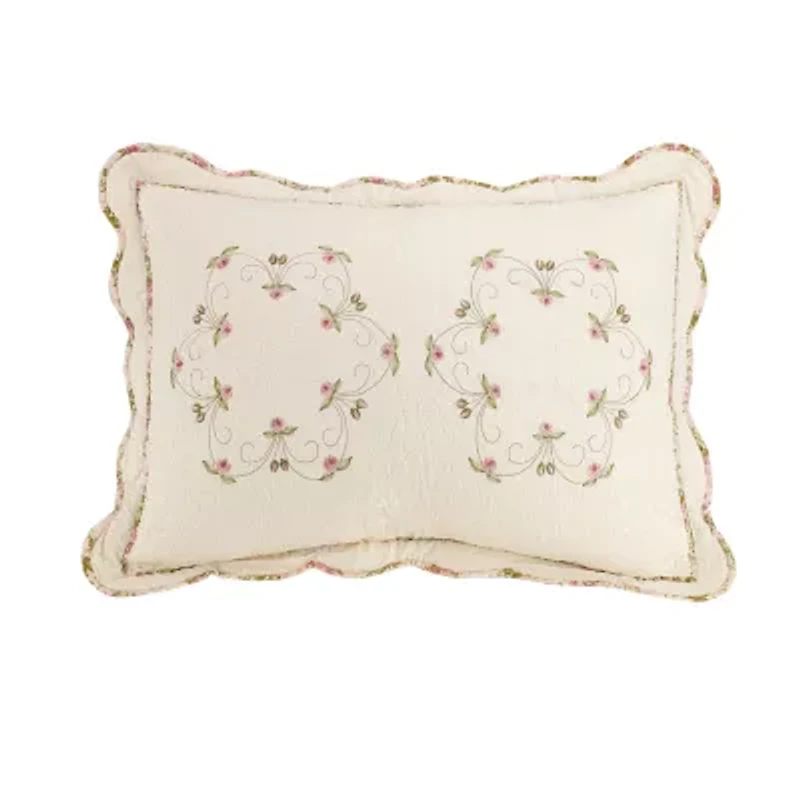 Modern Heirloom Felisa Embroidered Quilt Set