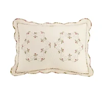 Modern Heirloom Felisa Embroidered Quilt Set