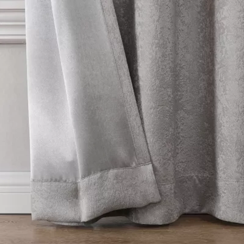 Regal Home Ayden Solid Grommet Top Energy Saving Blackout Single Curtain Panel