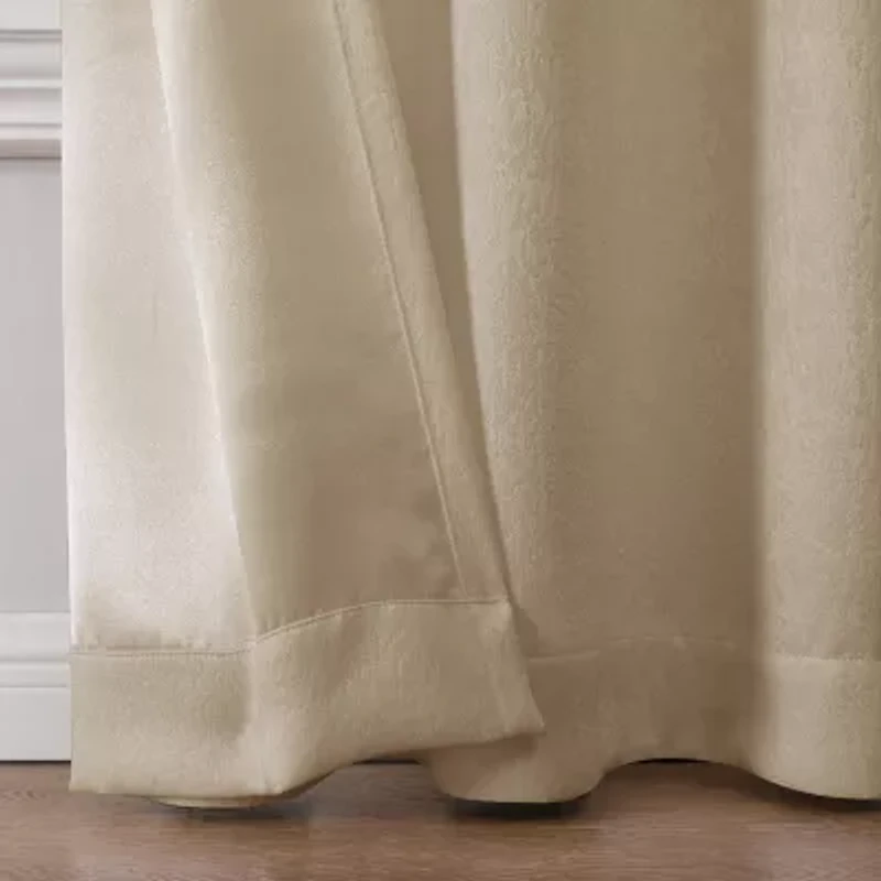 Regal Home Ayden Solid Grommet Top Energy Saving Blackout Single Curtain Panel