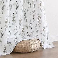 Regal Home Isla Printed Grommet Top Energy Saving Blackout Set of 2 Curtain Panel