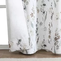 Regal Home Isla Printed Grommet Top Energy Saving Blackout Set of 2 Curtain Panel