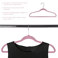 Elama Flocked Velvet 50-pc. Hangers
