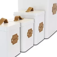 MegaChef Kitchen Food Storage And Organization 5-pc. Canister
