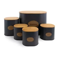 MegaChef Kitchen Food Storage And Organization 5-pc. Canister