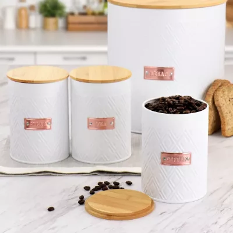 MegaChef Iron 4-pc. Canister