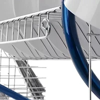 MegaChef 16" Two Shelf Dish Rack