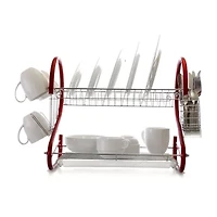 MegaChef 16" Two Shelf Dish Rack
