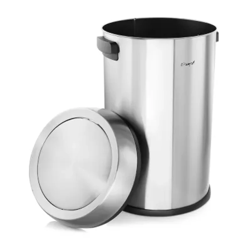 Elama 65 Liter Large 17 Gallon Swing Lid Trash Can