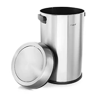 Elama 65 Liter Large 17 Gallon Swing Lid Trash Can