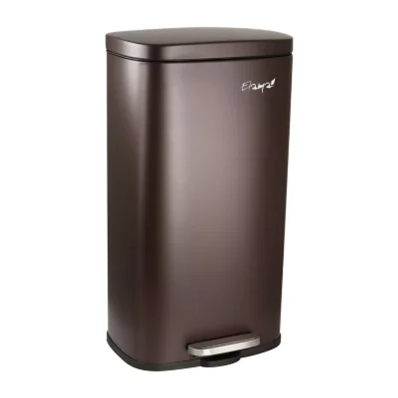 Elama 30 Liter And 5 Liter Stainless Steel Step Combo Trash Can