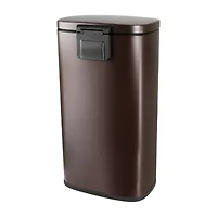 Elama 30 Liter And 5 Liter Stainless Steel Step Combo Trash Can