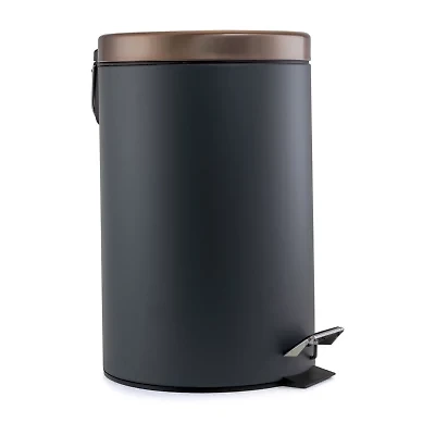 Elama 3 Gallon Soft Pedal Trash Can