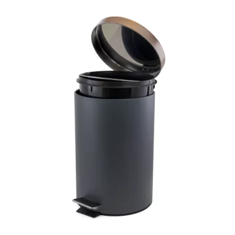 Elama 3 Gallon Soft Pedal Trash Can