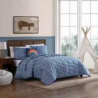 Eddie Bauer Preston Check Easy Care Comforter Set