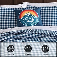 Eddie Bauer Preston Check Easy Care Comforter Set