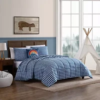 Eddie Bauer Preston Check Easy Care Comforter Set