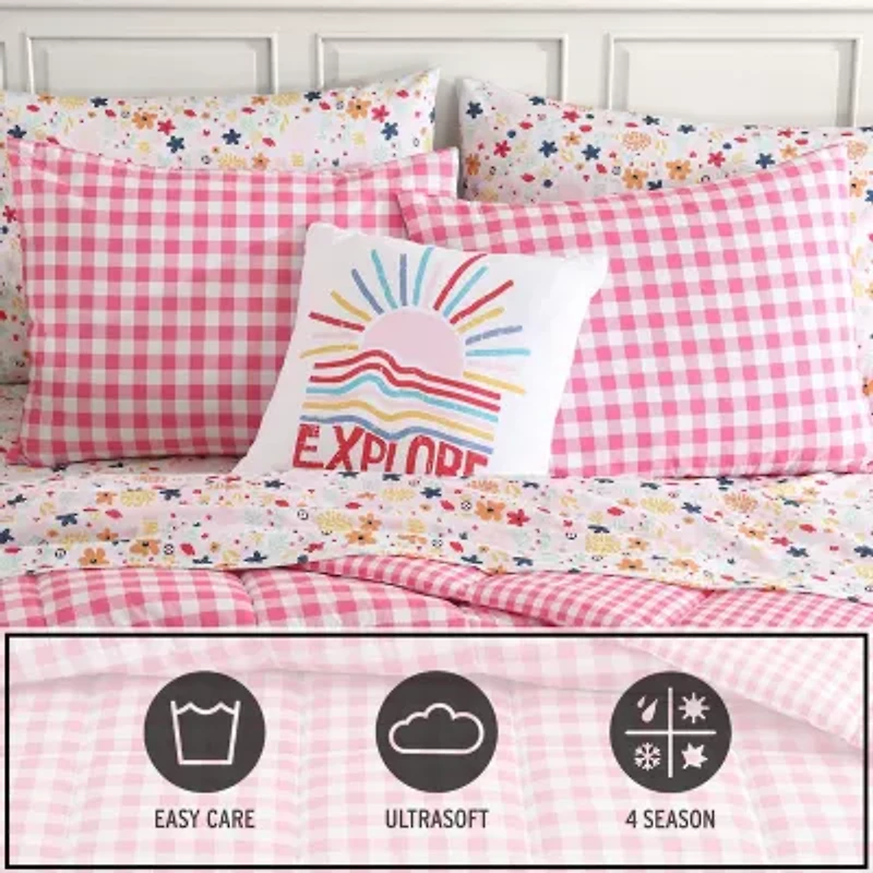 Eddie Bauer Preston Check Easy Care Comforter Set