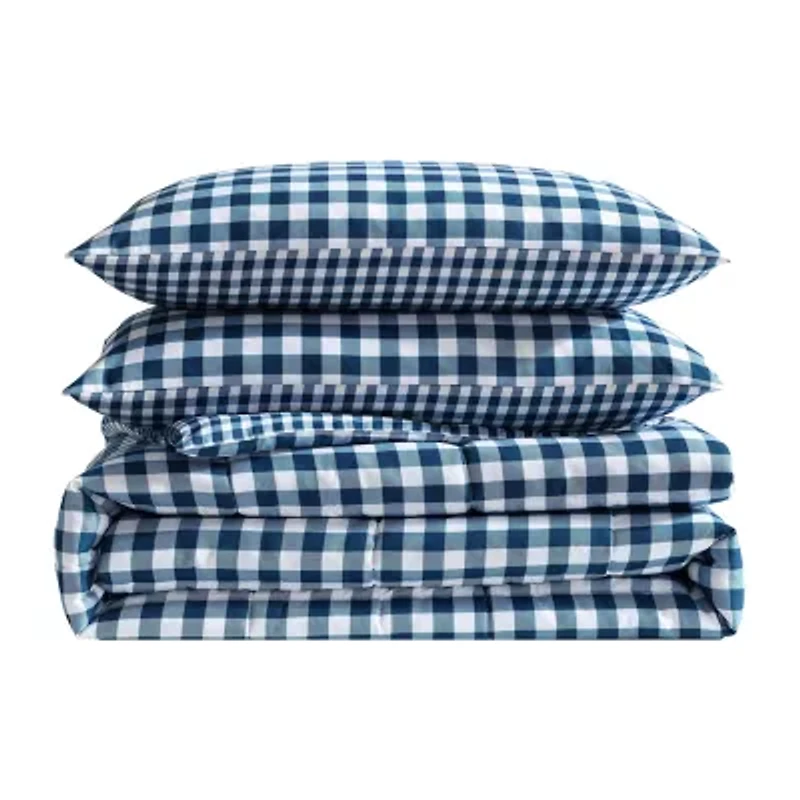 Eddie Bauer Preston Check Easy Care Comforter Set