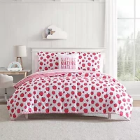 Eddie Bauer Strawberry Field Floral Easy Care Comforter Set