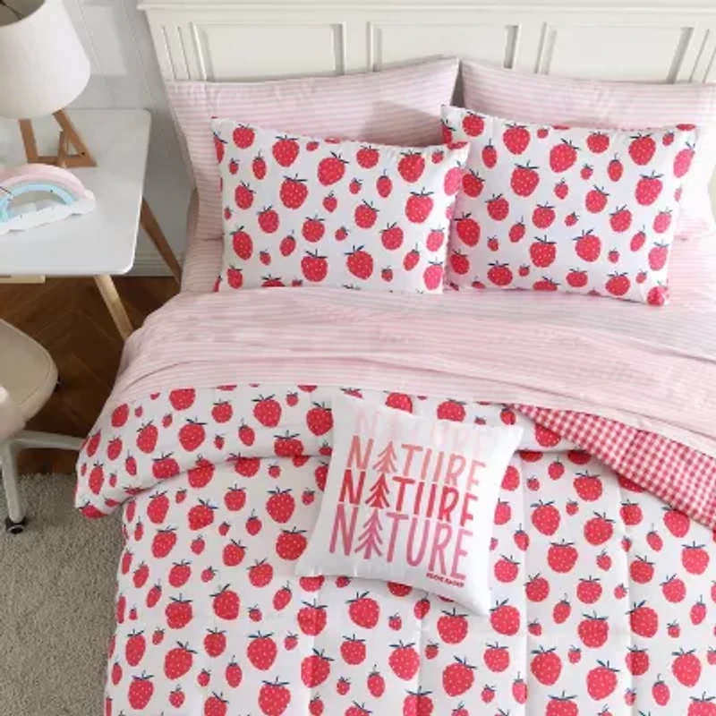 Eddie Bauer Strawberry Field Floral Easy Care Comforter Set