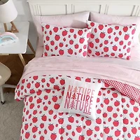 Eddie Bauer Strawberry Field Floral Easy Care Comforter Set