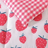 Eddie Bauer Strawberry Field Floral Easy Care Comforter Set