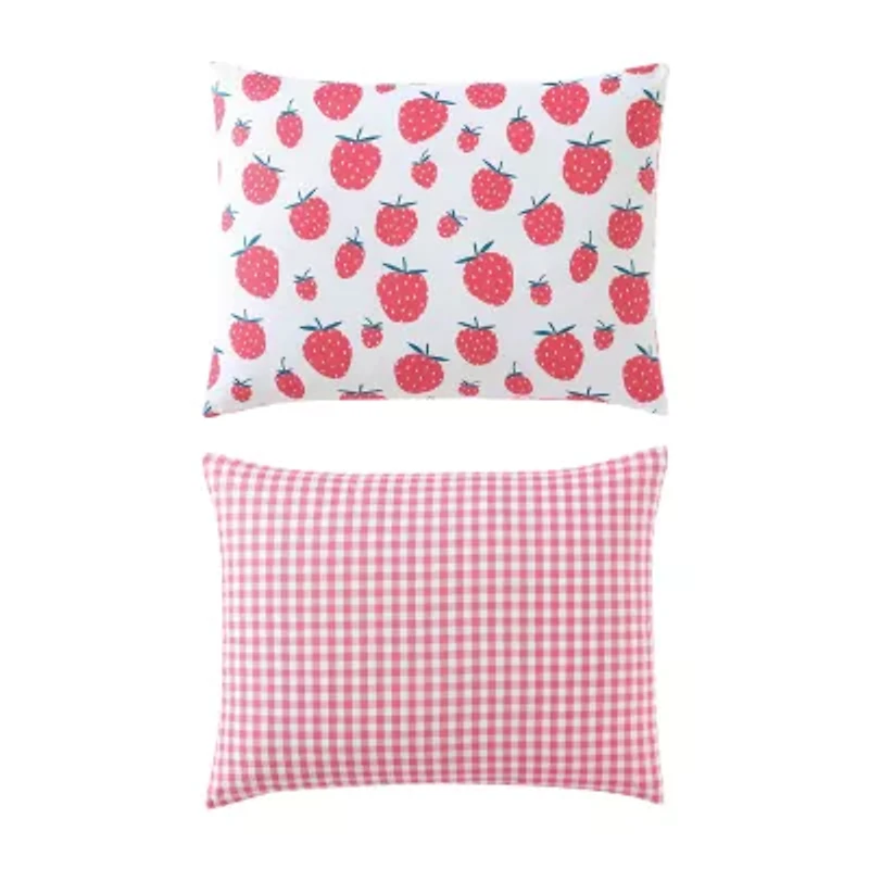 Eddie Bauer Strawberry Field Floral Easy Care Comforter Set