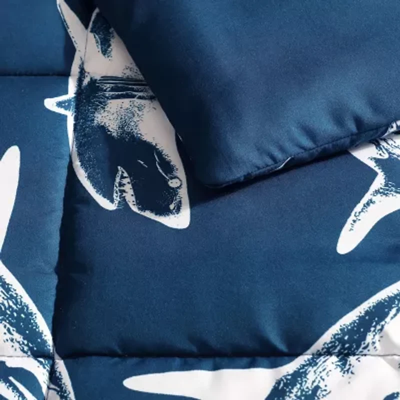 Eddie Bauer Vinny And Shark Friends Easy Care Comforter Set
