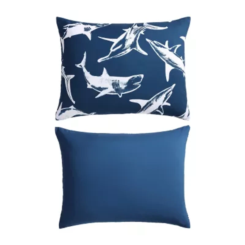 Eddie Bauer Vinny And Shark Friends Easy Care Comforter Set