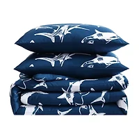 Eddie Bauer Vinny And Shark Friends Easy Care Comforter Set
