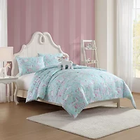Laura Ashley Magical Unicorns Easy Care Comforter Set