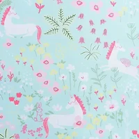 Laura Ashley Magical Unicorns Easy Care Comforter Set