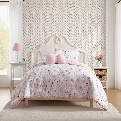 Laura Ashley Ballerina Divas Easy Care Comforter Set