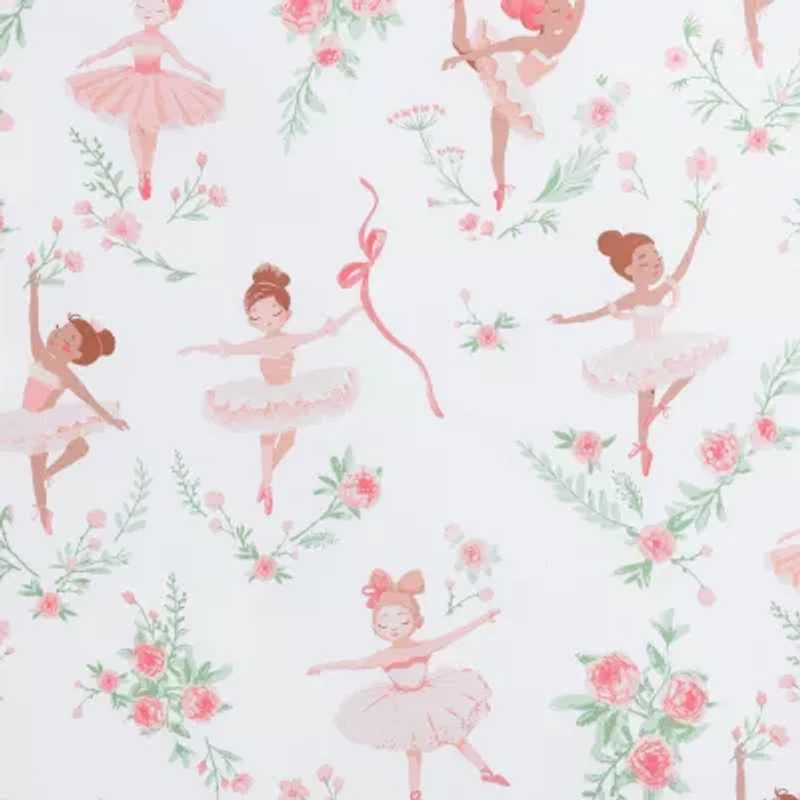 Laura Ashley Ballerina Divas Easy Care Comforter Set