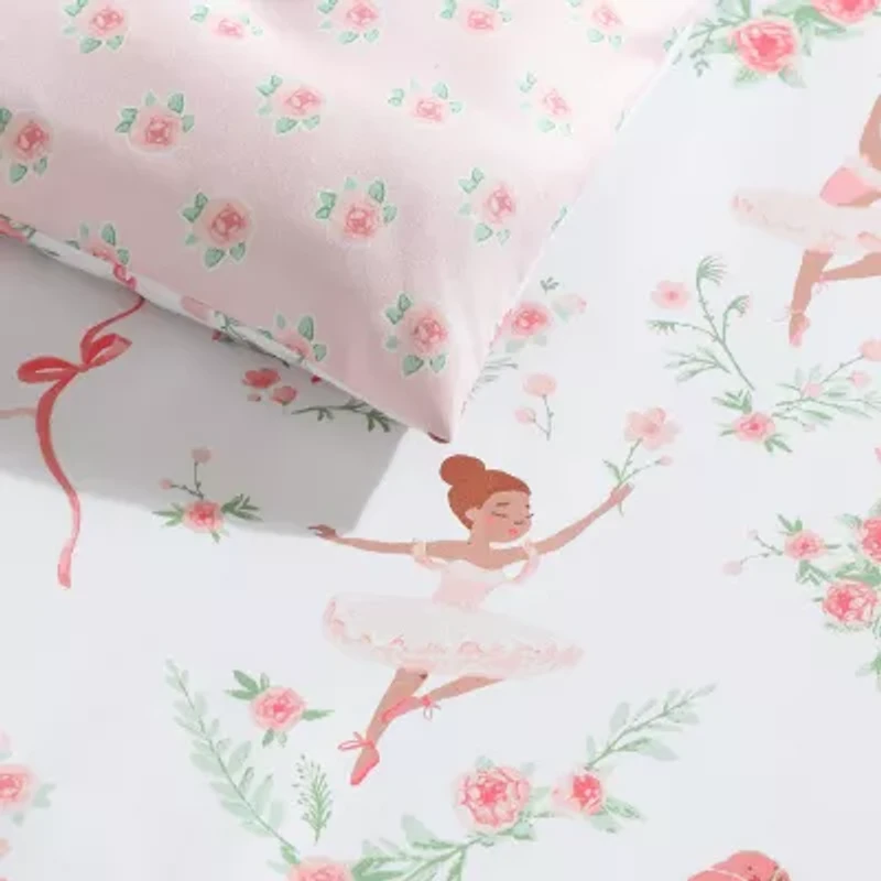 Laura Ashley Ballerina Divas Easy Care Comforter Set