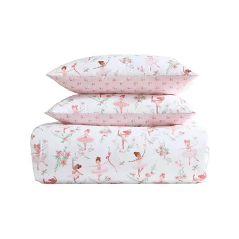 Laura Ashley Ballerina Divas Easy Care Comforter Set