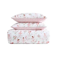 Laura Ashley Ballerina Divas Easy Care Comforter Set