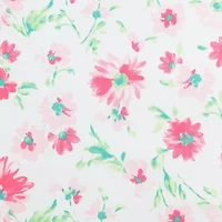 Laura Ashley Meadow Daisies Floral Easy Care Comforter Set