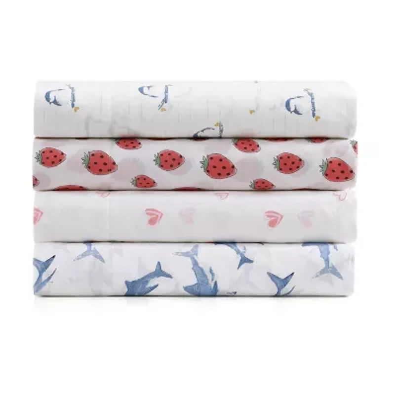 Poppy & Fritz Strawberry Picnic Sheet Set