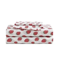 Poppy & Fritz Strawberry Picnic Sheet Set