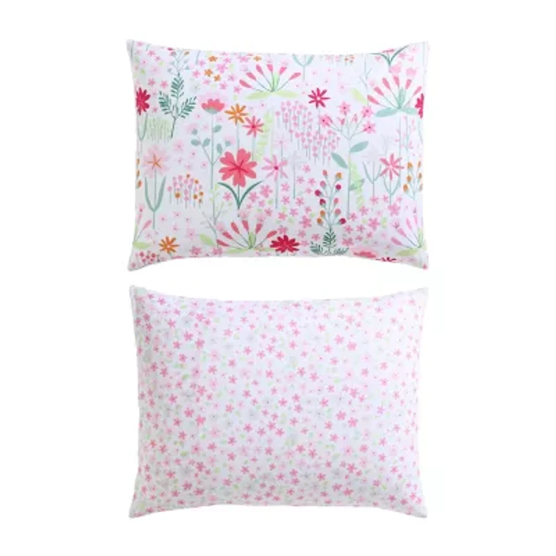 Laura Ashley Sunshine Flowers Floral Easy Care Comforter Set