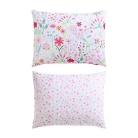 Laura Ashley Sunshine Flowers Floral Easy Care Comforter Set