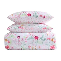 Laura Ashley Sunshine Flowers Floral Easy Care Comforter Set