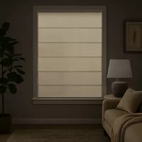 Madison Park Galen Matte Cordless Room Darkening Roman Shade
